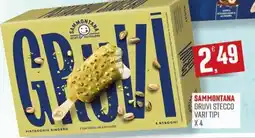 Maxipiù Sammontana Gruvi stecco offerta