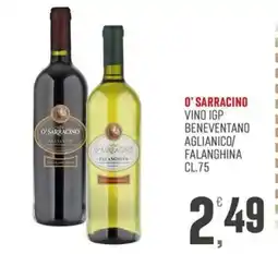 Maxipiù O' Sarracino Vino IGP offerta