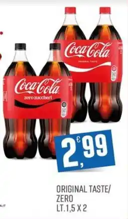 Maxipiù Coca-Cola zero zuccheri offerta