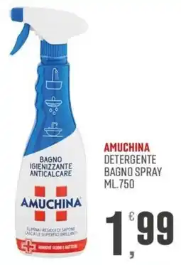 Maxipiù Amuchina detergente bagno spray offerta