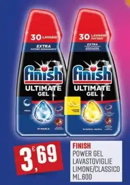 Maxipiù Finish power gel lavastoviglie offerta