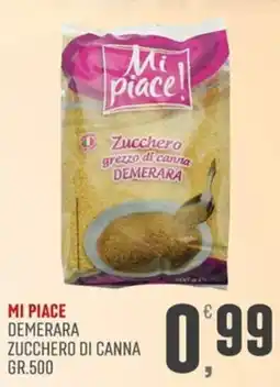 Maxipiù Mi Piace zucchero di canna demerara offerta