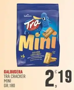 Maxipiù Galbusera Trà Cracker Mini offerta