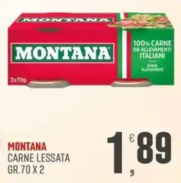 Maxipiù Montana carne lessata offerta