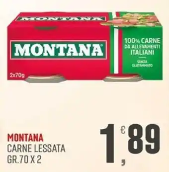 Montana carne lessata