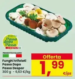 Eurospar Funghi trifolati Passo Dopo Passo Despar offerta