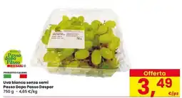 Eurospar Uva bianca senza semi Passo Dopo Passo Despar offerta