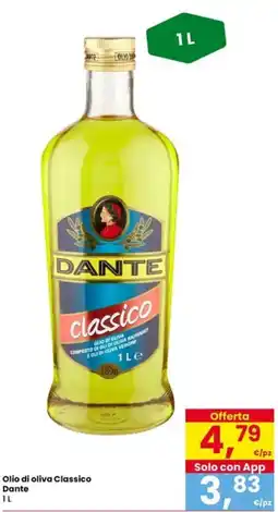 Eurospar Olio di oliva Classico Dante offerta