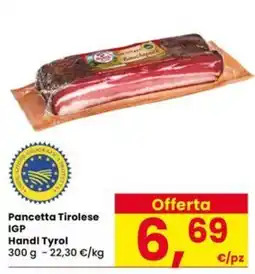Eurospar Pancetta Tirolese IGP Handl Tyrol offerta