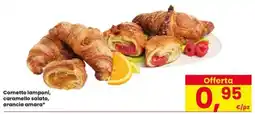 Eurospar Cornetto lamponi, caramello salato, arancia amara* offerta