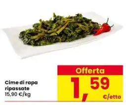 Eurospar Cime di rapa ripassate offerta