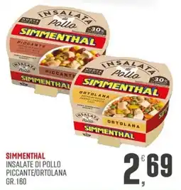 Maxipiù Insalate di pollo Simmenthal offerta