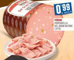 Maxipiù Veroni Mortadella del Gran Sapore offerta