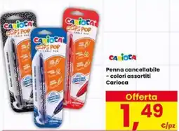 Eurospar Penna cancellabile Carioca offerta