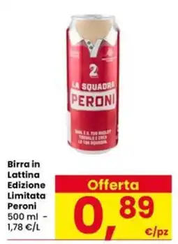 Eurospar La squadra Peroni offerta