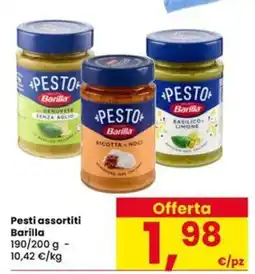 Eurospar Pesti assortiti Barilla offerta