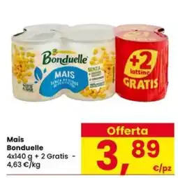 Eurospar Mais Bonduelle offerta