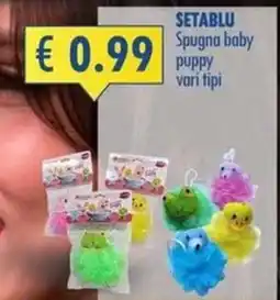 Magika Shop Setablu spugna baby puppy offerta