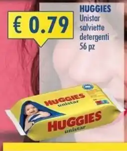 Magika Shop Huggies unistar salviette detergenti offerta
