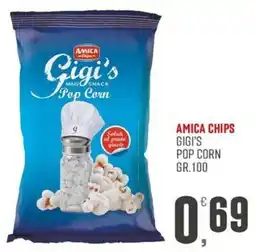 Maxipiù Amica chips Gigi's Pop Corn offerta