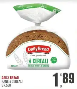 Maxipiù Daily Bread Pane 4 Cereali offerta