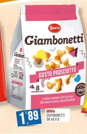 Maxipiù Doria Giambonetti Gusto Prosciutto offerta