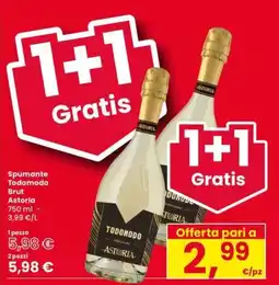 Eurospar Spumante Todomodo Brut Astoria offerta