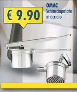 Magika Shop OMAC Schiacciapatate in acciaio offerta