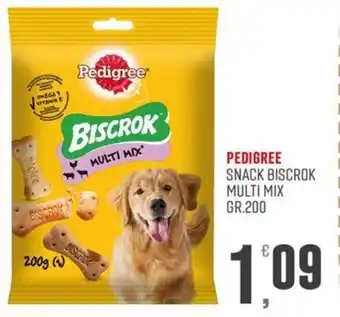 Maxipiù Pedigree Snack Biscrok Multi Mix offerta