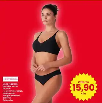Reggiseni invisibile senza ferretto Cotonella