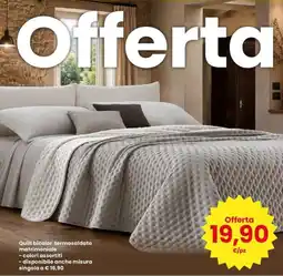 Eurospar Quilt bicolor termosaldato matrimoniale offerta