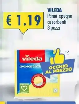 Magika Shop Vileda panni spugna assorbenti offerta