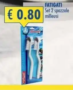 Magika Shop Set 2 spazzole milleusi offerta