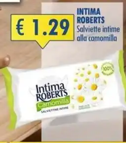 Magika Shop Intima Roberts Salviettine Intime alla Camomilla offerta