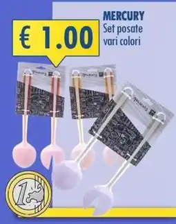 Magika Shop Set posate Mercury offerta