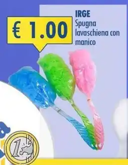 Magika Shop IRGE Spugna lavaschiena con manico offerta