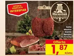 Eurospar Sella Mastro Dante Renzini offerta