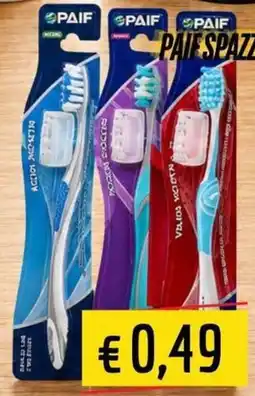 A Casa Mia PAIF spazzolino da denti offerta