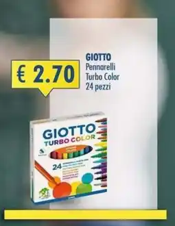 Magika Shop Giotto Pennarelli Turbo Color offerta