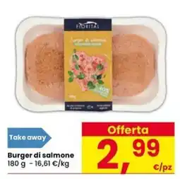 Eurospar Burger di salmone offerta