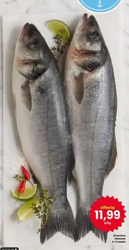 Eurospar Branzino allevato in Croazia offerta