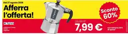 Eurospar Caffettiera 2 tazze Italica Tognana offerta