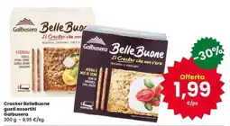 Eurospar Cracker BelleBuone Galbusera offerta