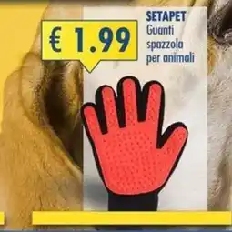 Magika Shop Setapet guanti spazzola per animali offerta