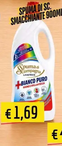 A Casa Mia Spuma di ciampagna lavatrice offerta