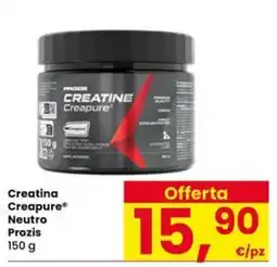 Eurospar Creatina Creapure® Neutro Prozis offerta