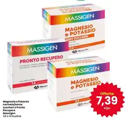 Eurospar Magnesio e Potassio Massigen offerta