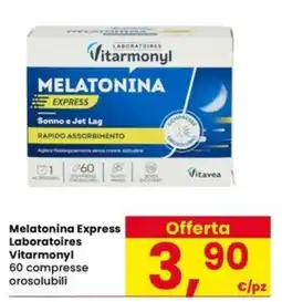 Eurospar Melatonina Express Laboratoires Vitarmonyl offerta