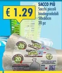 Magika Shop Sacco più sacchi piccoli biodegradabili offerta