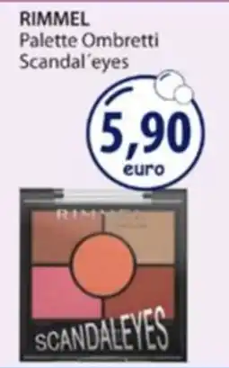 Acqua & Sapone Rimmel Palette Ombretti Scandal'eyes offerta